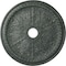 Ekena Millwork Winsor Ceiling Medallion (Canopies up to 4"), 27 1/2"OD x 4"ID x 1 1/2"P, Athenian Green Crackle CM27WIAGC - alternate 1